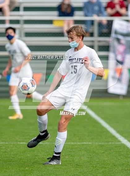 Thumbnail 2 in Pine Lake Preparatory vs. Franklin Academy (1 of 3 - NCHSAA 1A Final - the Game - Regulation) photogallery.