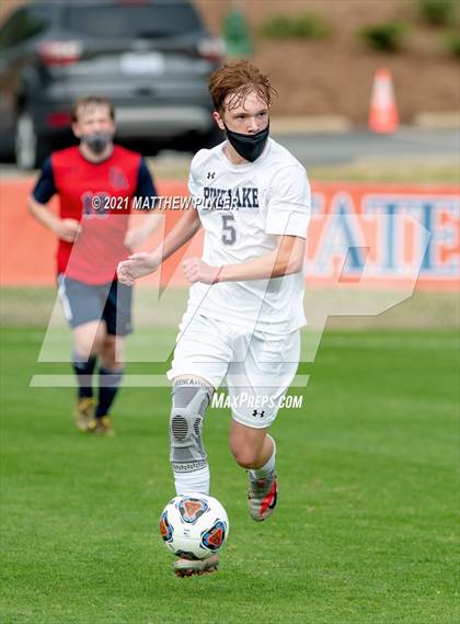 Thumbnail 3 in Pine Lake Preparatory vs. Franklin Academy (1 of 3 - NCHSAA 1A Final - the Game - Regulation) photogallery.
