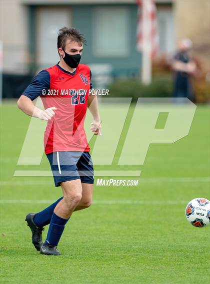 Thumbnail 2 in Pine Lake Preparatory vs. Franklin Academy (1 of 3 - NCHSAA 1A Final - the Game - Regulation) photogallery.