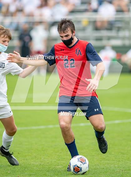 Thumbnail 1 in Pine Lake Preparatory vs. Franklin Academy (1 of 3 - NCHSAA 1A Final - the Game - Regulation) photogallery.