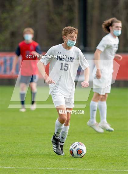 Thumbnail 2 in Pine Lake Preparatory vs. Franklin Academy (1 of 3 - NCHSAA 1A Final - the Game - Regulation) photogallery.