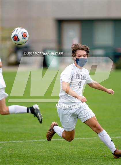 Thumbnail 3 in Pine Lake Preparatory vs. Franklin Academy (1 of 3 - NCHSAA 1A Final - the Game - Regulation) photogallery.