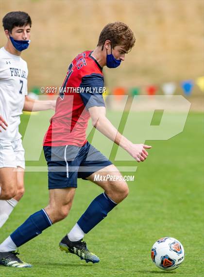 Thumbnail 3 in Pine Lake Preparatory vs. Franklin Academy (1 of 3 - NCHSAA 1A Final - the Game - Regulation) photogallery.