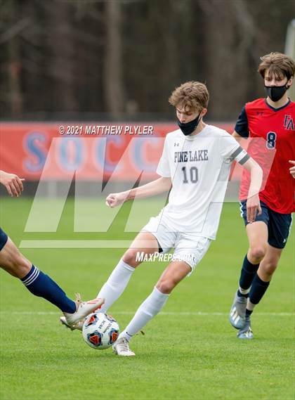 Thumbnail 1 in Pine Lake Preparatory vs. Franklin Academy (1 of 3 - NCHSAA 1A Final - the Game - Regulation) photogallery.