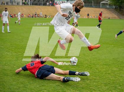 Thumbnail 3 in Pine Lake Preparatory vs. Franklin Academy (1 of 3 - NCHSAA 1A Final - the Game - Regulation) photogallery.