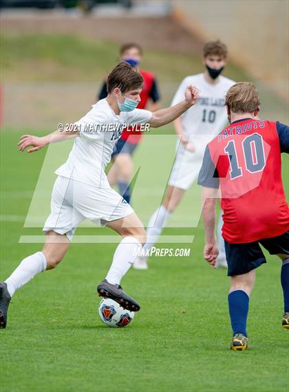 Thumbnail 2 in Pine Lake Preparatory vs. Franklin Academy (1 of 3 - NCHSAA 1A Final - the Game - Regulation) photogallery.