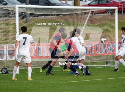 Thumbnail 2 in Pine Lake Preparatory vs. Franklin Academy (1 of 3 - NCHSAA 1A Final - the Game - Regulation) photogallery.