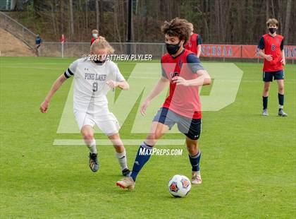 Thumbnail 2 in Pine Lake Preparatory vs. Franklin Academy (1 of 3 - NCHSAA 1A Final - the Game - Regulation) photogallery.