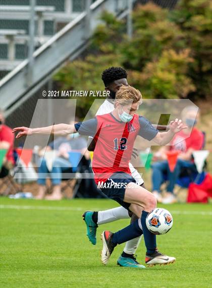 Thumbnail 3 in Pine Lake Preparatory vs. Franklin Academy (1 of 3 - NCHSAA 1A Final - the Game - Regulation) photogallery.