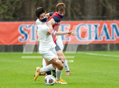 Thumbnail 1 in Pine Lake Preparatory vs. Franklin Academy (1 of 3 - NCHSAA 1A Final - the Game - Regulation) photogallery.