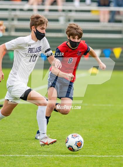 Thumbnail 1 in Pine Lake Preparatory vs. Franklin Academy (1 of 3 - NCHSAA 1A Final - the Game - Regulation) photogallery.