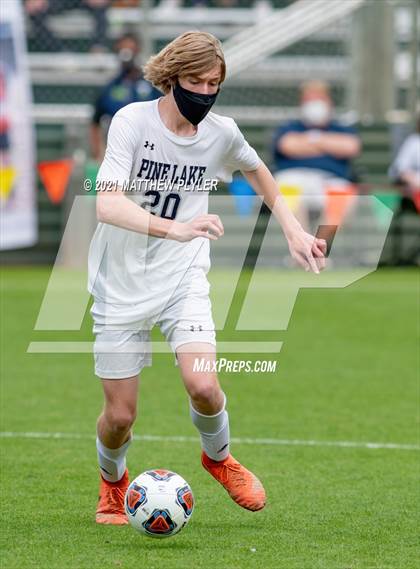 Thumbnail 2 in Pine Lake Preparatory vs. Franklin Academy (1 of 3 - NCHSAA 1A Final - the Game - Regulation) photogallery.