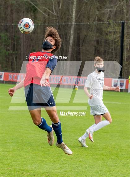 Thumbnail 2 in Pine Lake Preparatory vs. Franklin Academy (1 of 3 - NCHSAA 1A Final - the Game - Regulation) photogallery.