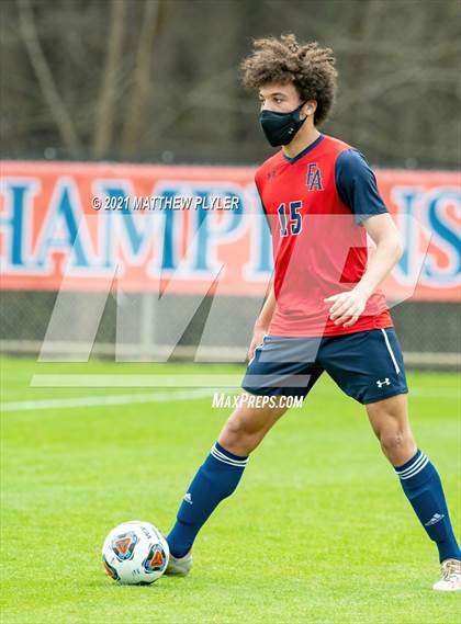 Thumbnail 1 in Pine Lake Preparatory vs. Franklin Academy (1 of 3 - NCHSAA 1A Final - the Game - Regulation) photogallery.