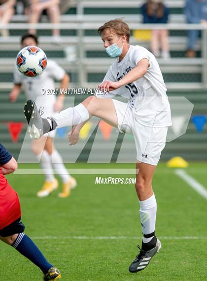 Thumbnail 1 in Pine Lake Preparatory vs. Franklin Academy (1 of 3 - NCHSAA 1A Final - the Game - Regulation) photogallery.