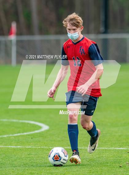 Thumbnail 2 in Pine Lake Preparatory vs. Franklin Academy (1 of 3 - NCHSAA 1A Final - the Game - Regulation) photogallery.
