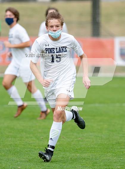 Thumbnail 3 in Pine Lake Preparatory vs. Franklin Academy (1 of 3 - NCHSAA 1A Final - the Game - Regulation) photogallery.