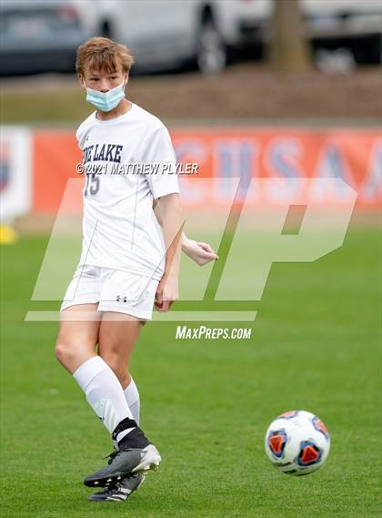 Thumbnail 1 in Pine Lake Preparatory vs. Franklin Academy (1 of 3 - NCHSAA 1A Final - the Game - Regulation) photogallery.