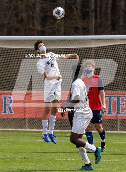 Thumbnail 3 in Pine Lake Preparatory vs. Franklin Academy (1 of 3 - NCHSAA 1A Final - the Game - Regulation) photogallery.