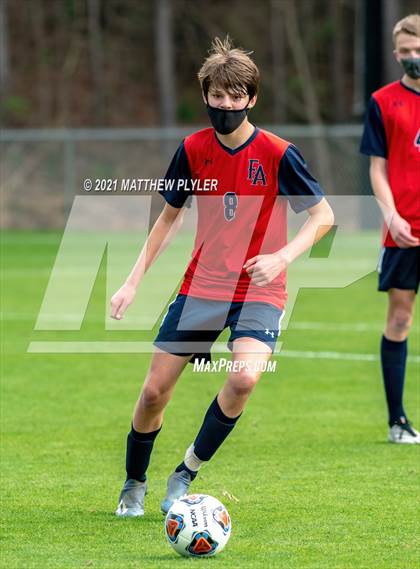 Thumbnail 2 in Pine Lake Preparatory vs. Franklin Academy (1 of 3 - NCHSAA 1A Final - the Game - Regulation) photogallery.