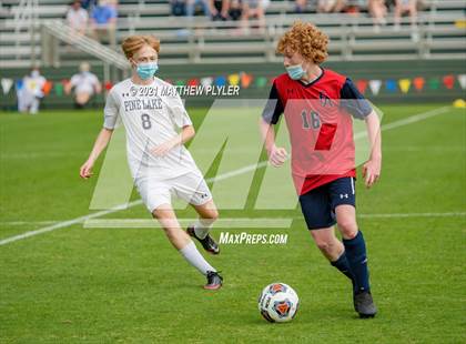 Thumbnail 1 in Pine Lake Preparatory vs. Franklin Academy (1 of 3 - NCHSAA 1A Final - the Game - Regulation) photogallery.