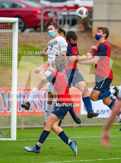 Thumbnail 3 in Pine Lake Preparatory vs. Franklin Academy (1 of 3 - NCHSAA 1A Final - the Game - Regulation) photogallery.