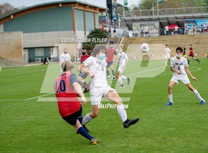 Thumbnail 3 in Pine Lake Preparatory vs. Franklin Academy (1 of 3 - NCHSAA 1A Final - the Game - Regulation) photogallery.
