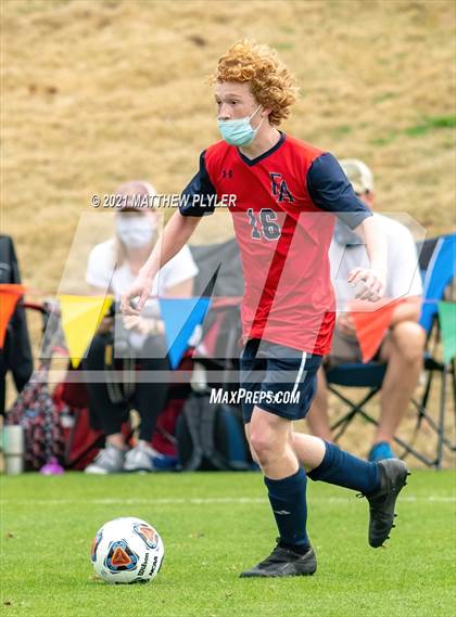 Thumbnail 2 in Pine Lake Preparatory vs. Franklin Academy (1 of 3 - NCHSAA 1A Final - the Game - Regulation) photogallery.