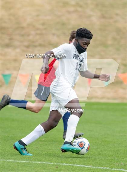 Thumbnail 2 in Pine Lake Preparatory vs. Franklin Academy (1 of 3 - NCHSAA 1A Final - the Game - Regulation) photogallery.