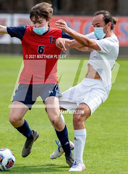 Thumbnail 1 in Pine Lake Preparatory vs. Franklin Academy (1 of 3 - NCHSAA 1A Final - the Game - Regulation) photogallery.