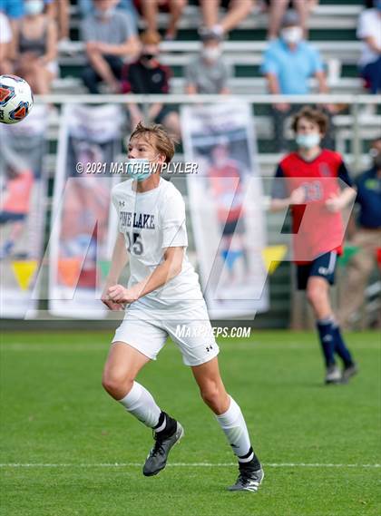 Thumbnail 2 in Pine Lake Preparatory vs. Franklin Academy (1 of 3 - NCHSAA 1A Final - the Game - Regulation) photogallery.