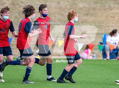 Thumbnail 2 in Pine Lake Preparatory vs. Franklin Academy (1 of 3 - NCHSAA 1A Final - the Game - Regulation) photogallery.