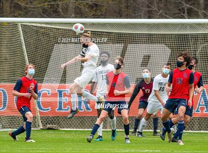 Thumbnail 2 in Pine Lake Preparatory vs. Franklin Academy (1 of 3 - NCHSAA 1A Final - the Game - Regulation) photogallery.