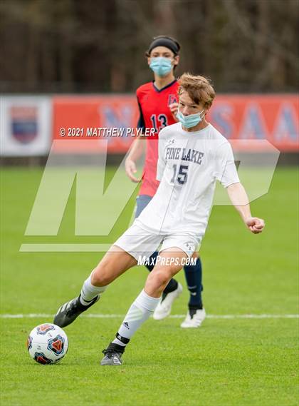 Thumbnail 1 in Pine Lake Preparatory vs. Franklin Academy (1 of 3 - NCHSAA 1A Final - the Game - Regulation) photogallery.