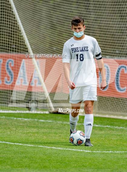 Thumbnail 3 in Pine Lake Preparatory vs. Franklin Academy (1 of 3 - NCHSAA 1A Final - the Game - Regulation) photogallery.