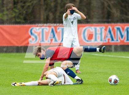 Thumbnail 1 in Pine Lake Preparatory vs. Franklin Academy (1 of 3 - NCHSAA 1A Final - the Game - Regulation) photogallery.