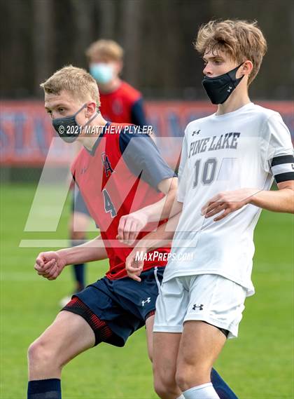 Thumbnail 1 in Pine Lake Preparatory vs. Franklin Academy (1 of 3 - NCHSAA 1A Final - the Game - Regulation) photogallery.