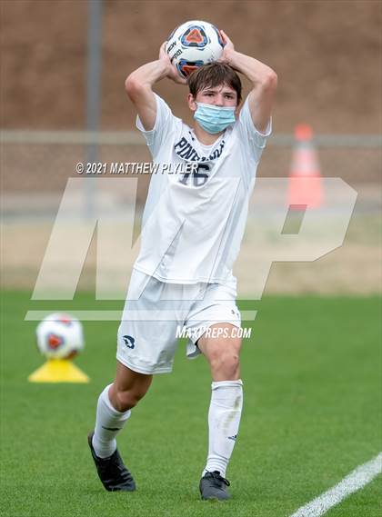 Thumbnail 1 in Pine Lake Preparatory vs. Franklin Academy (1 of 3 - NCHSAA 1A Final - the Game - Regulation) photogallery.