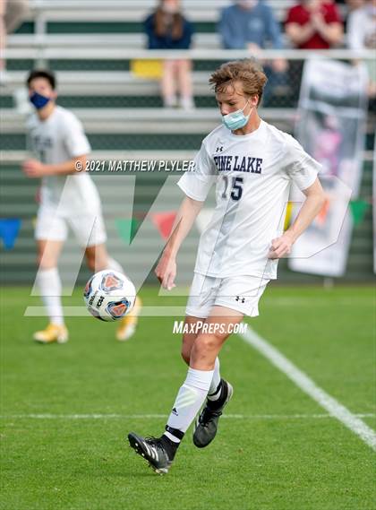 Thumbnail 1 in Pine Lake Preparatory vs. Franklin Academy (1 of 3 - NCHSAA 1A Final - the Game - Regulation) photogallery.