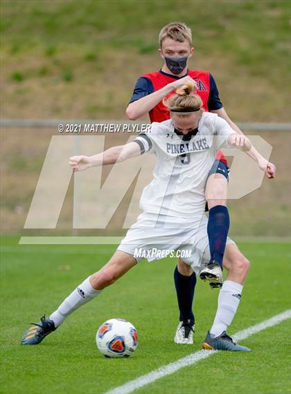 Thumbnail 2 in Pine Lake Preparatory vs. Franklin Academy (1 of 3 - NCHSAA 1A Final - the Game - Regulation) photogallery.