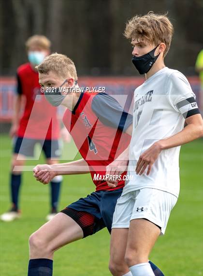 Thumbnail 3 in Pine Lake Preparatory vs. Franklin Academy (1 of 3 - NCHSAA 1A Final - the Game - Regulation) photogallery.