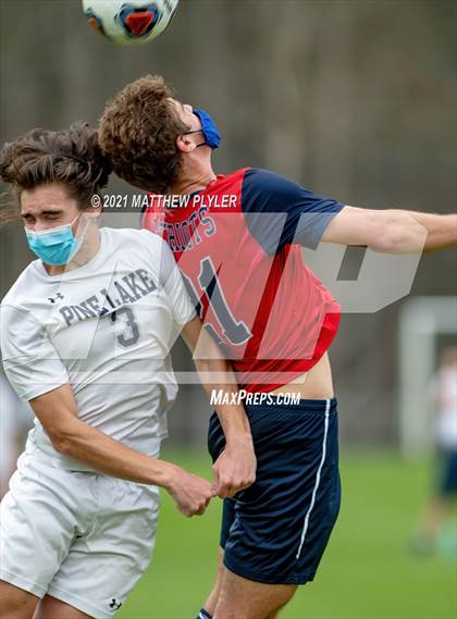 Thumbnail 1 in Pine Lake Preparatory vs. Franklin Academy (1 of 3 - NCHSAA 1A Final - the Game - Regulation) photogallery.