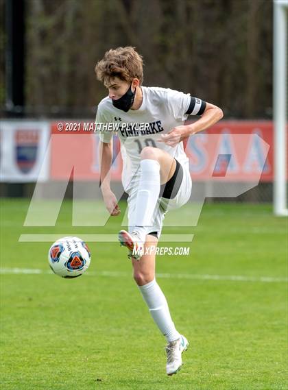 Thumbnail 3 in Pine Lake Preparatory vs. Franklin Academy (1 of 3 - NCHSAA 1A Final - the Game - Regulation) photogallery.