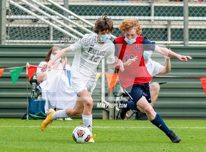 Thumbnail 1 in Pine Lake Preparatory vs. Franklin Academy (1 of 3 - NCHSAA 1A Final - the Game - Regulation) photogallery.