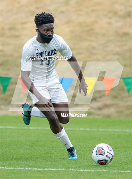 Thumbnail 3 in Pine Lake Preparatory vs. Franklin Academy (1 of 3 - NCHSAA 1A Final - the Game - Regulation) photogallery.