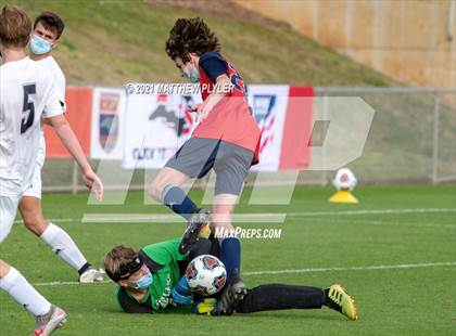Thumbnail 1 in Pine Lake Preparatory vs. Franklin Academy (1 of 3 - NCHSAA 1A Final - the Game - Regulation) photogallery.