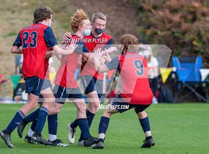 Thumbnail 1 in Pine Lake Preparatory vs. Franklin Academy (1 of 3 - NCHSAA 1A Final - the Game - Regulation) photogallery.