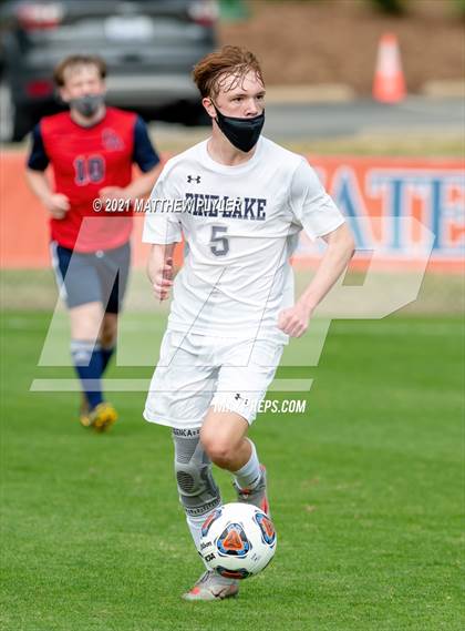 Thumbnail 1 in Pine Lake Preparatory vs. Franklin Academy (1 of 3 - NCHSAA 1A Final - the Game - Regulation) photogallery.