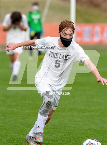 Thumbnail 1 in Pine Lake Preparatory vs. Franklin Academy (1 of 3 - NCHSAA 1A Final - the Game - Regulation) photogallery.