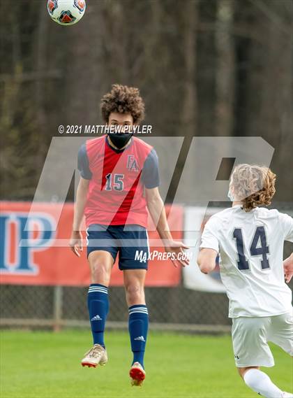 Thumbnail 3 in Pine Lake Preparatory vs. Franklin Academy (1 of 3 - NCHSAA 1A Final - the Game - Regulation) photogallery.